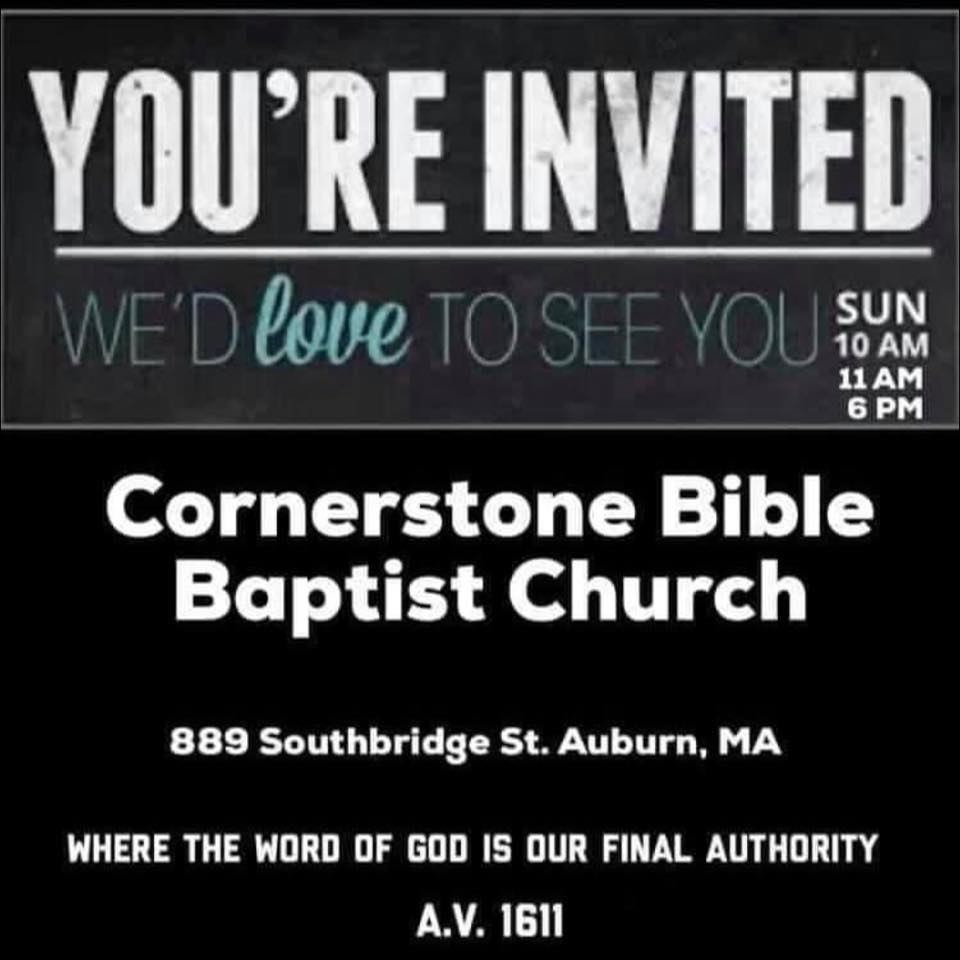 Cornerstone Bible Baptist Church - MA