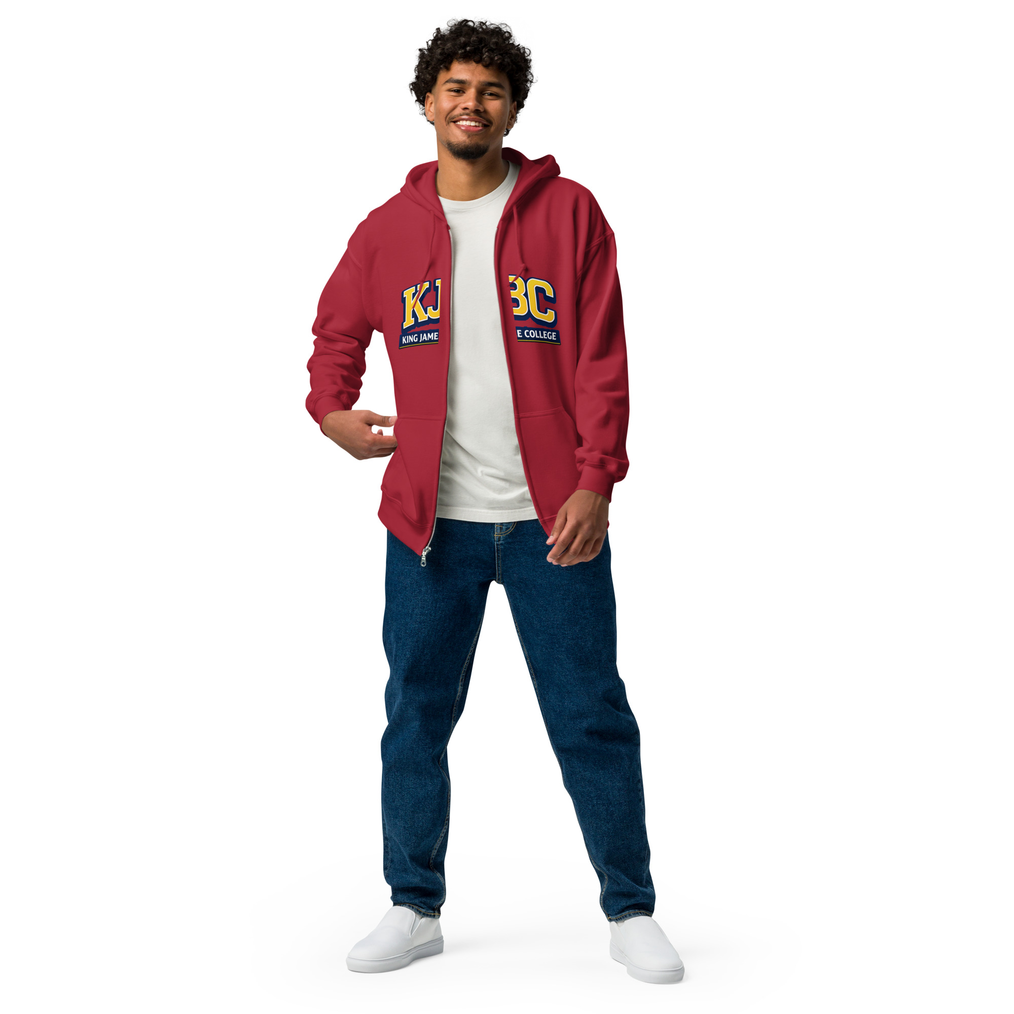 Unisex heavy blend zip hoodie - Image 3