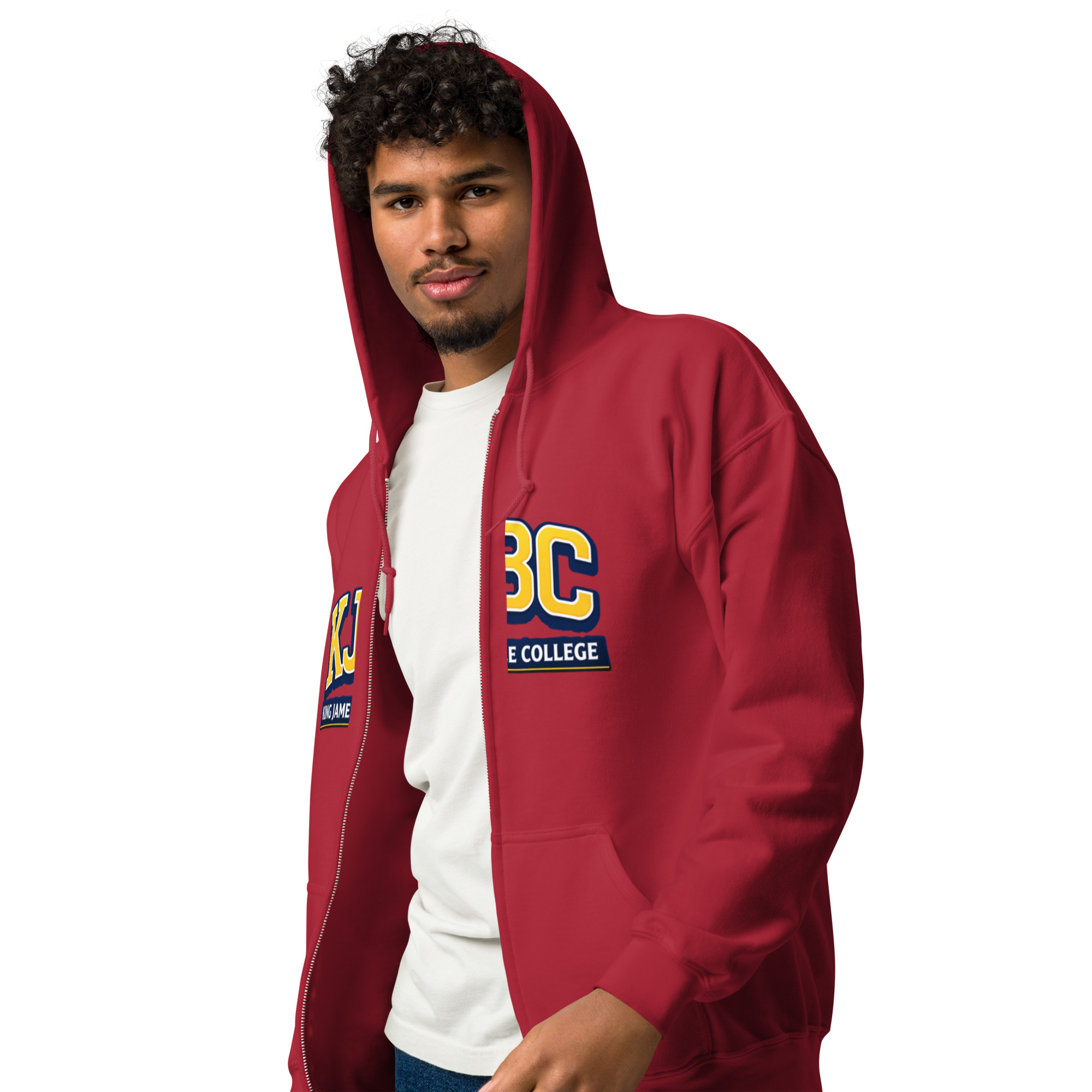 Unisex heavy blend zip hoodie - Image 5